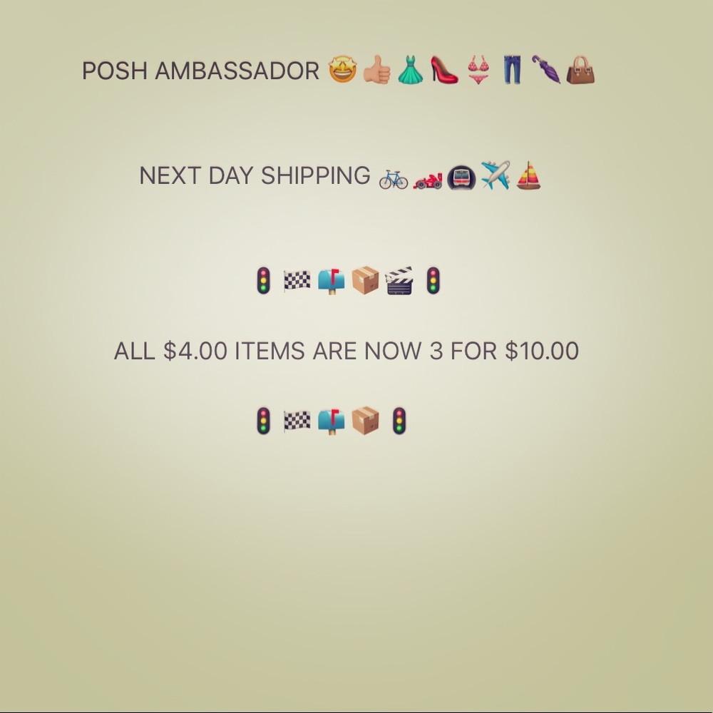 All $4 items are now 3 for $10